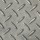 Лист нержавеющий рифленый чечевица, сталь 12Х18Н10Т, 1000×1000×3 мм