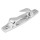 Полуклюз левый Skene Bow Chock Heavy Duty, длина 225 мм, ширина 30 мм, нержавеющий